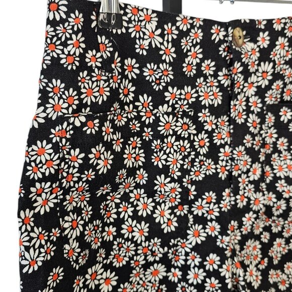 Anthropologie Maeve The Colette Shorts Pitched Linen Blend Size 30 High Rise NWT - Picture 10 of 11